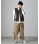 Lamb nappa ジップレザージレ