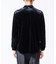 「ASSEMBLANC」トリアセテートベルベットシャツブルゾン
