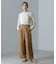 スタンドバイカラージョーゼットタックブラウス 24AW