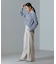 スタンドバイカラージョーゼットタックブラウス 24AW