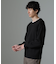 タスマニアミックス ミラノリブリラックスクルーネックニット