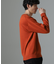 タスマニアミックス ミラノリブリラックスＶネックニット