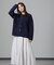 アシメティアードシフォンギャザースカート