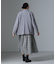 グレンチェックタックスカート