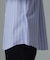 セミワイドストライプクレリックシャツ
