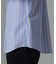 セミワイドストライプクレリックシャツ