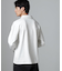 WEB限定／ストレッチテレコハーフジッププルオーバー 長袖