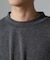 WEB限定／ストレッチテレコモックネックプルオーバー 長袖