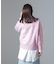 シャギークルーネックニットプルオーバー