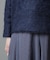 シャギークルーネックニットプルオーバー