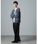 畔編みニットブルゾン