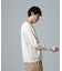 畔編みニットブルゾン