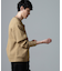 畔編みニットブルゾン