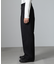 オイルドライク ワイドタックパンツ