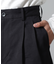 オイルドライク ワイドタックパンツ