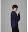 モヘヤブレンド起毛クルーネックニット