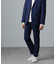 ｢N TROUSERS PREMIUM｣RENURウール混洗えるサキソニーパンツ(セットアップ可)