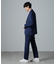 ｢N TROUSERS PREMIUM｣RENURウール混洗えるサキソニーパンツ(セットアップ可)