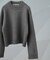 SECOND FEMALE／Brook Knit DropShoulder O-Neck