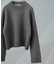 SECOND FEMALE／Brook Knit DropShoulder O-Neck