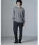 WEB限定／模様編みクルーネックニット
