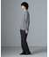 WEB限定／模様編みクルーネックニット