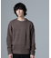 WEB限定／模様編みクルーネックニット