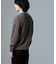 WEB限定／模様編みクルーネックニット