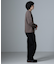 WEB限定／模様編みクルーネックニット