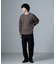 WEB限定／模様編みクルーネックニット