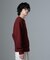 WEB限定／模様編みクルーネックニット