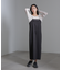 シアーパーツキャミワンピース