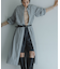 タックフレアシャツワンピース