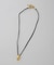 PHILIPPE AUDIBERT／Marta cord necklace ゴールド