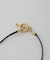 PHILIPPE AUDIBERT／Marta cord necklace ゴールド