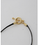 PHILIPPE AUDIBERT／Marta cord necklace ゴールド