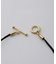 PHILIPPE AUDIBERT／Marta cord necklace ゴールド