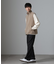 ツイードテーパードパンツ(セットアップ可)