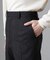 ツイードテーパードパンツ(セットアップ可)