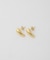 PHILIPPE AUDIBERT／Marta earrings ゴールド