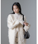 ロングシャギーニットカーディガン