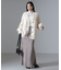 ロングシャギーニットカーディガン