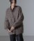 ロングシャギーニットカーディガン