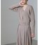 CICA＆UVカット加工Vネックリブカーディガン
