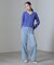 CICA＆UVカット加工Vネックリブカーディガン