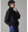 AQUA ウールカシミヤモックネックプルオーバー