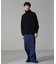 AQUA ウールカシミヤモックネックプルオーバー