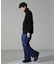 AQUA ウールカシミヤモックネックプルオーバー