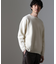 AQUA ウールカシミヤクルーネックプルオーバー
