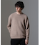 AQUA ウールカシミヤクルーネックプルオーバー